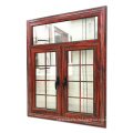 Brunei Rosewood Tempered Glass Filled With Argon Gas Thermal Insulation Corrosion Resistance Aluminium Casement Window For Home